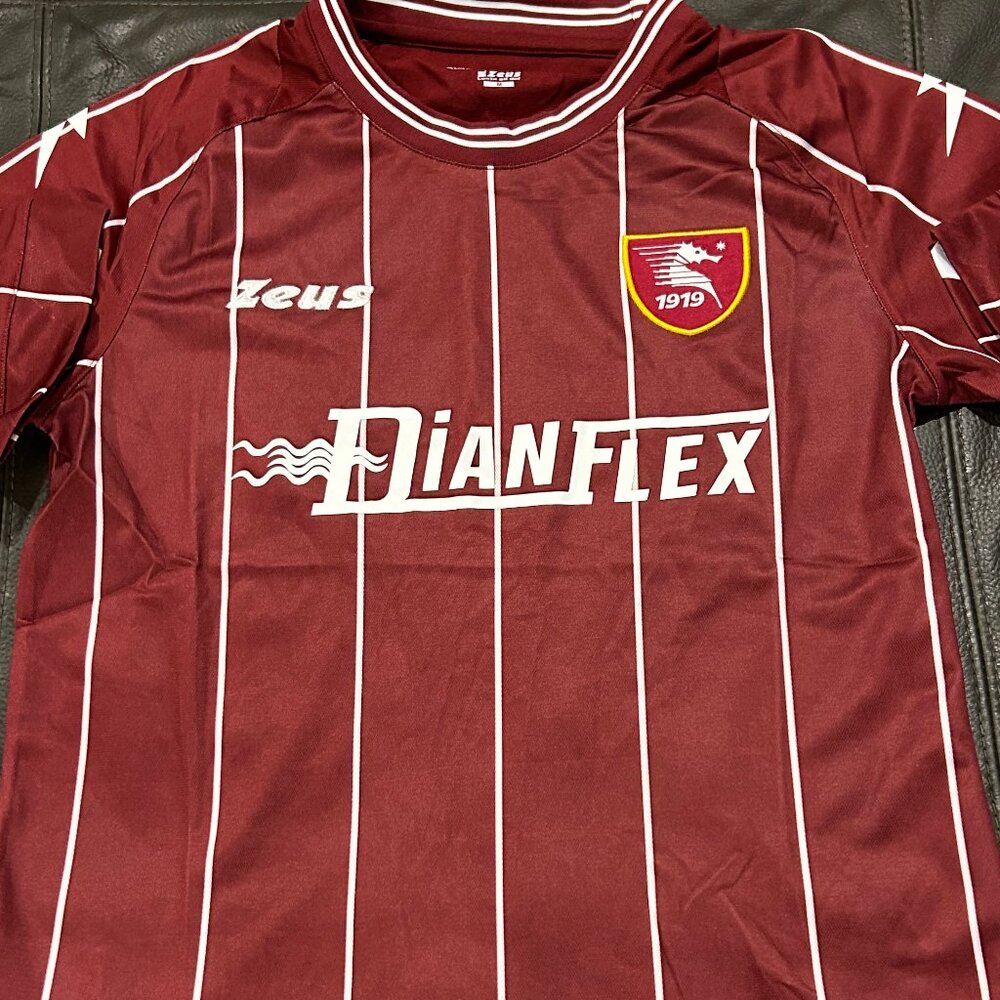 US SALERNITANA 1919 Men's JERSEY Sz M,L,XL,2XL Italy Serie A New w tags by Zeus